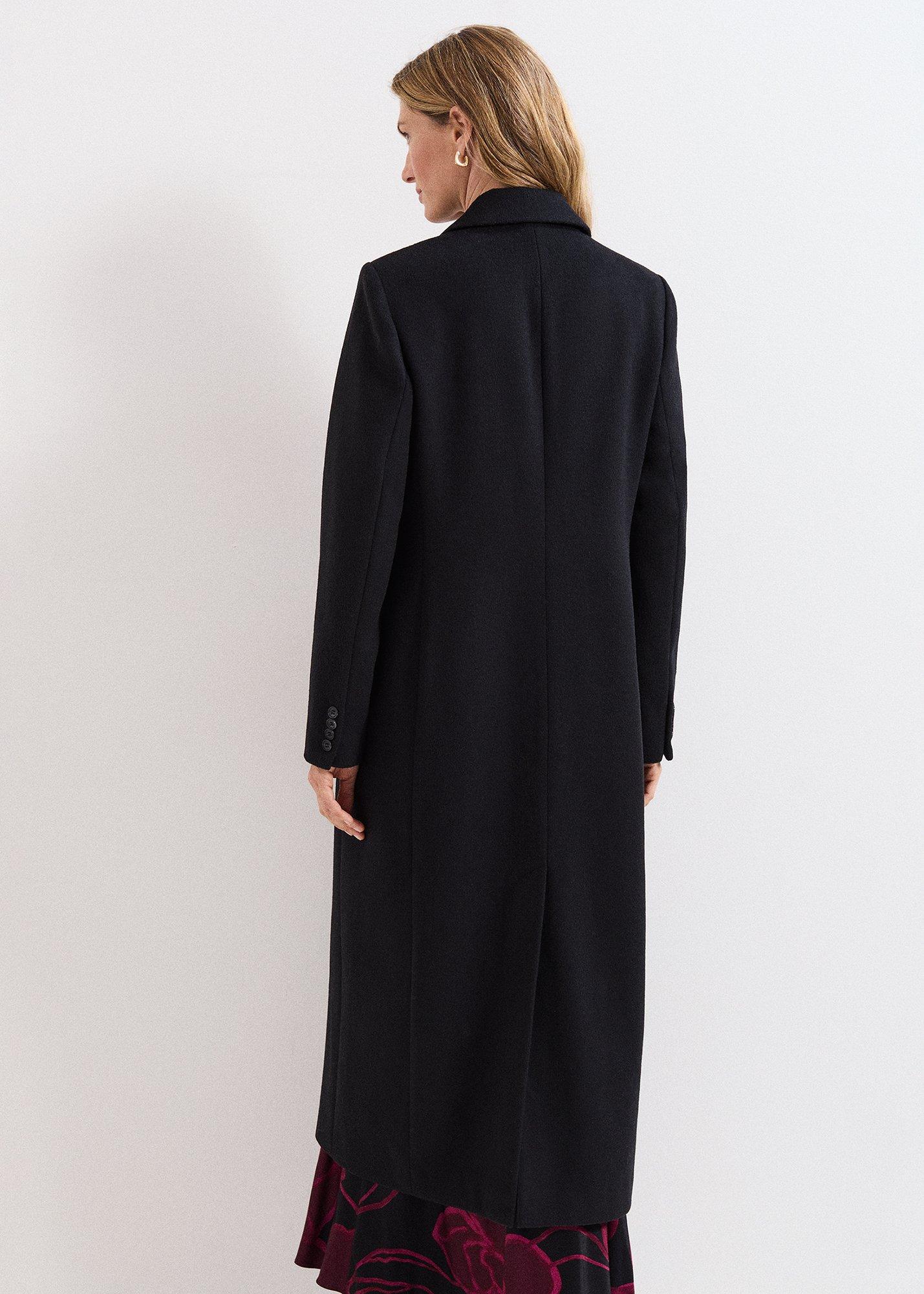 Petite Lydia Long Wool Coat