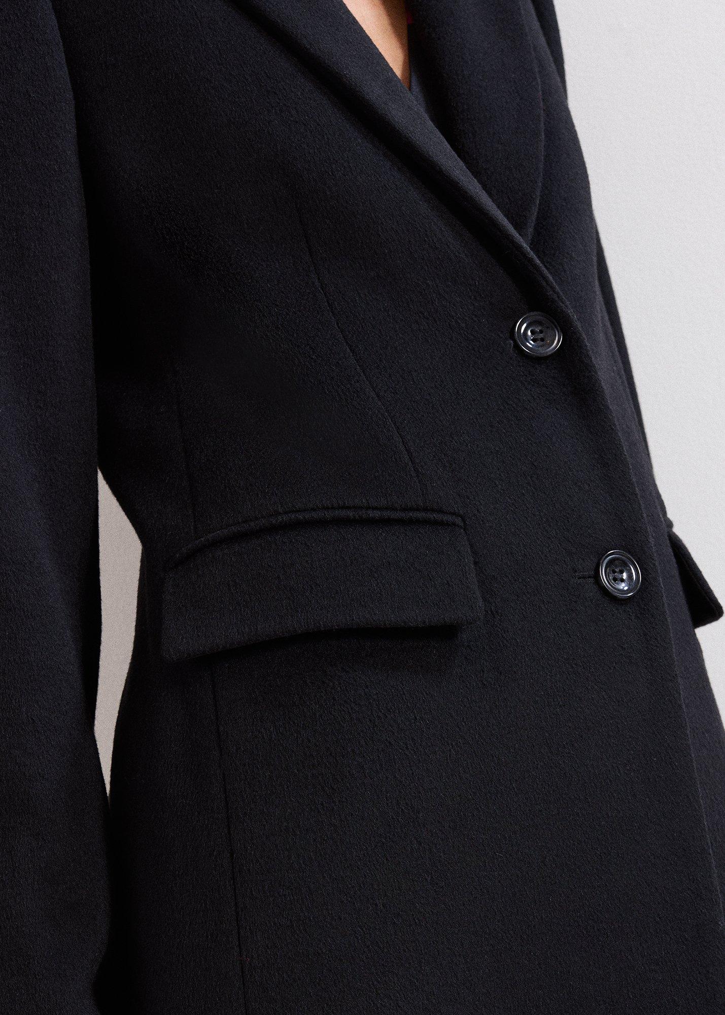 Petite Lydia Long Wool Coat