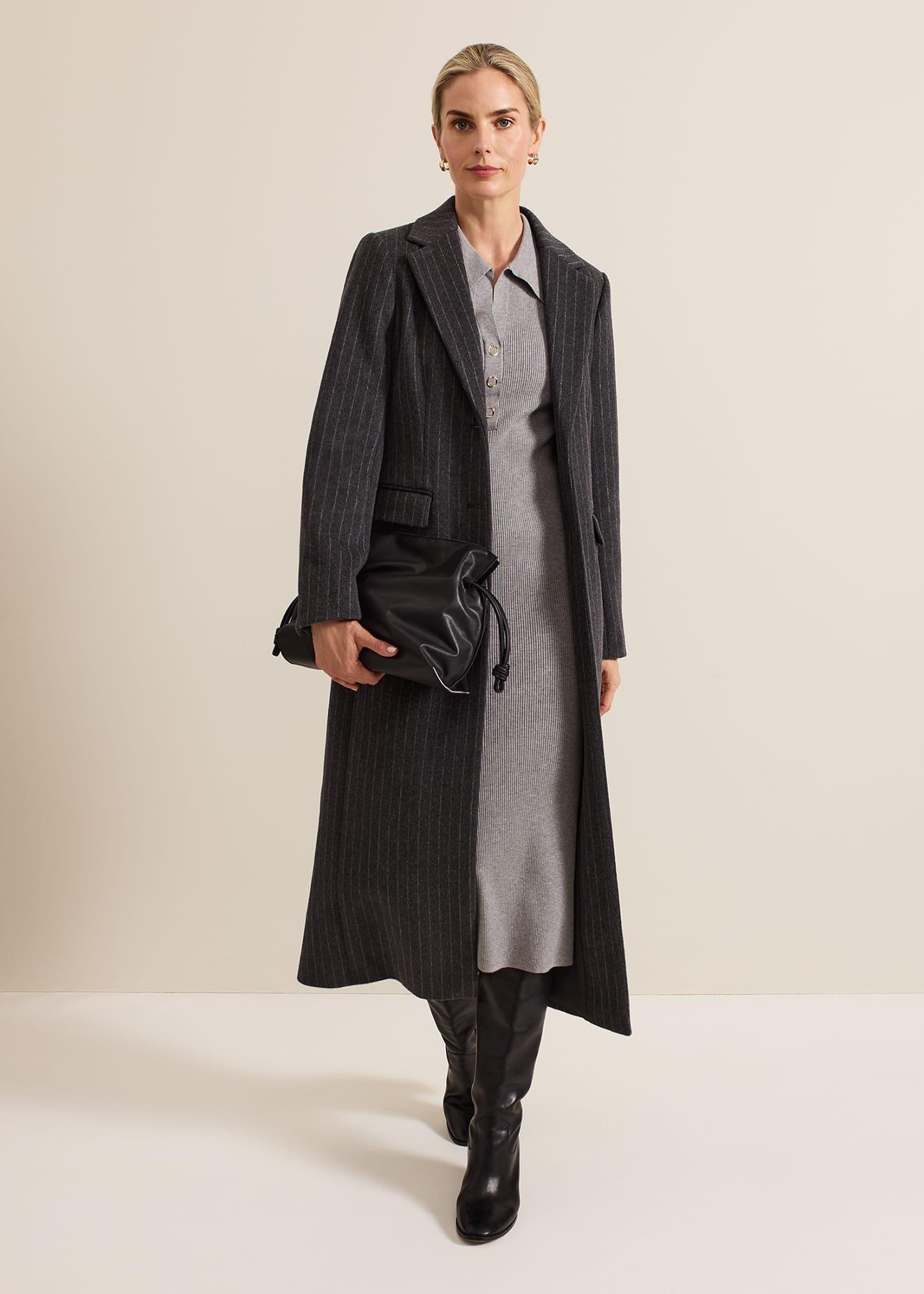 Lydia Long Wool Coat
