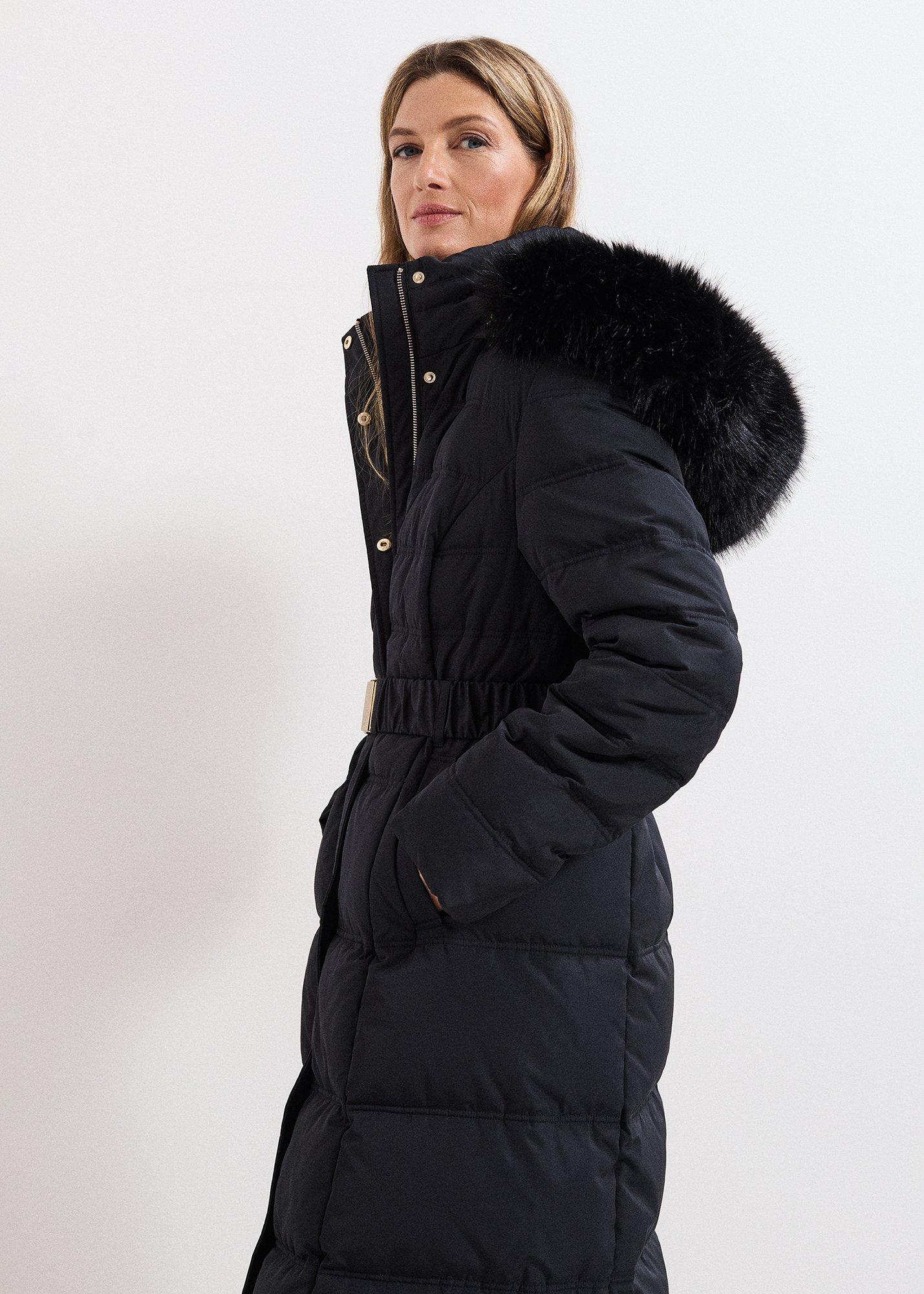 ${product-id}-Dixie Long Fur Hood Puffer-Black-${view-type}