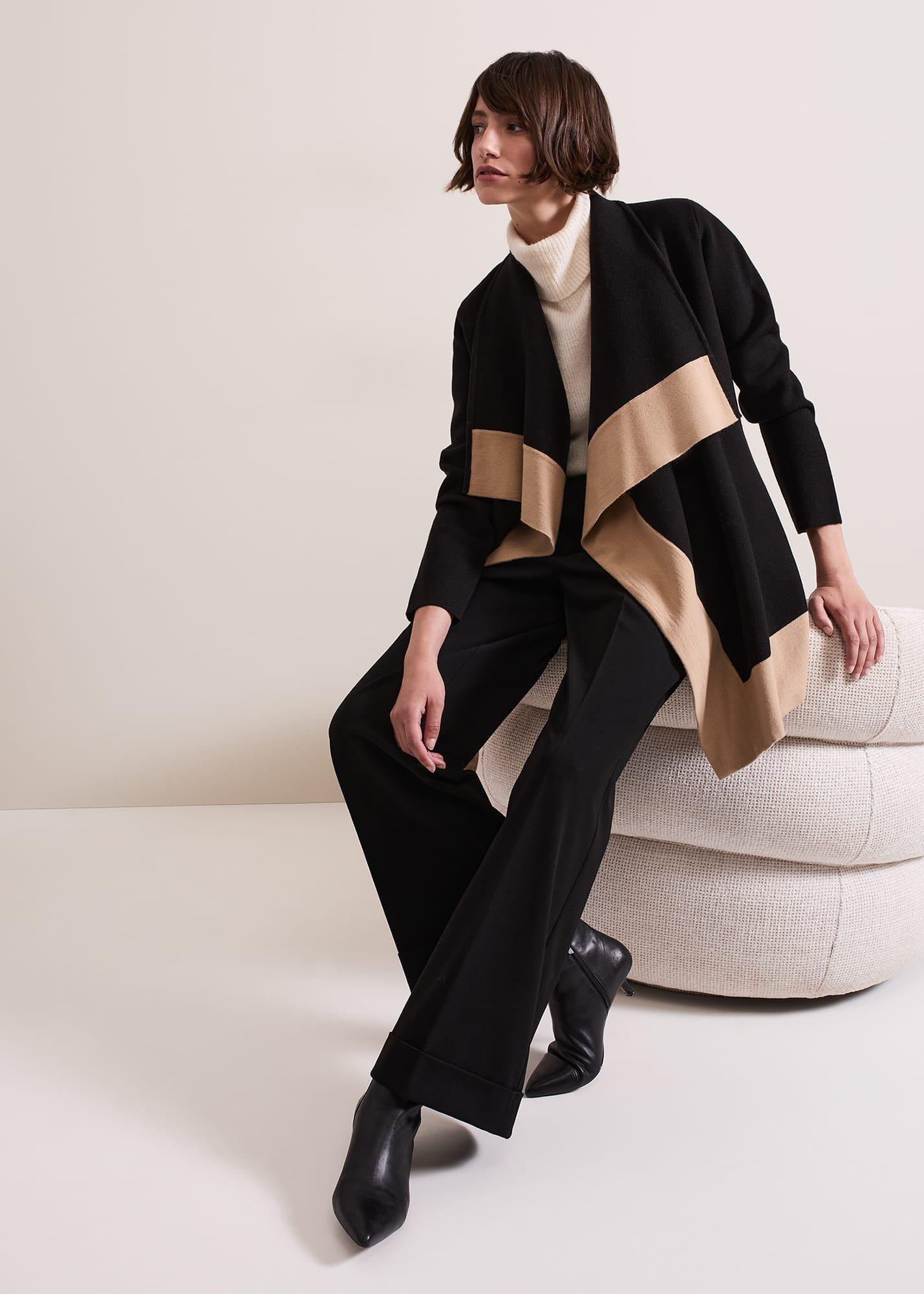 Rae Waterfall Colour Block Cardigan | Phase Eight UK