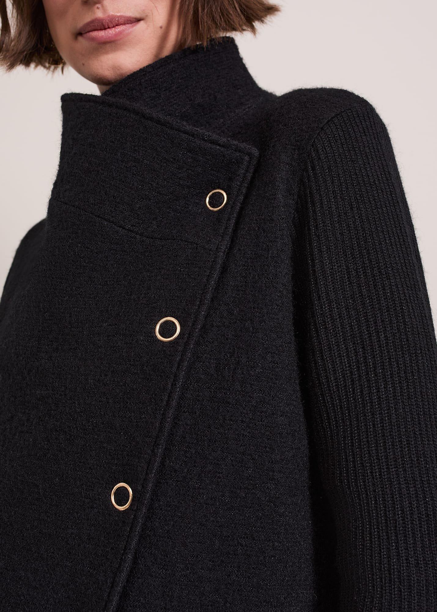 ${product-id}-Lea Popper Knit Coat-Black-${view-type}