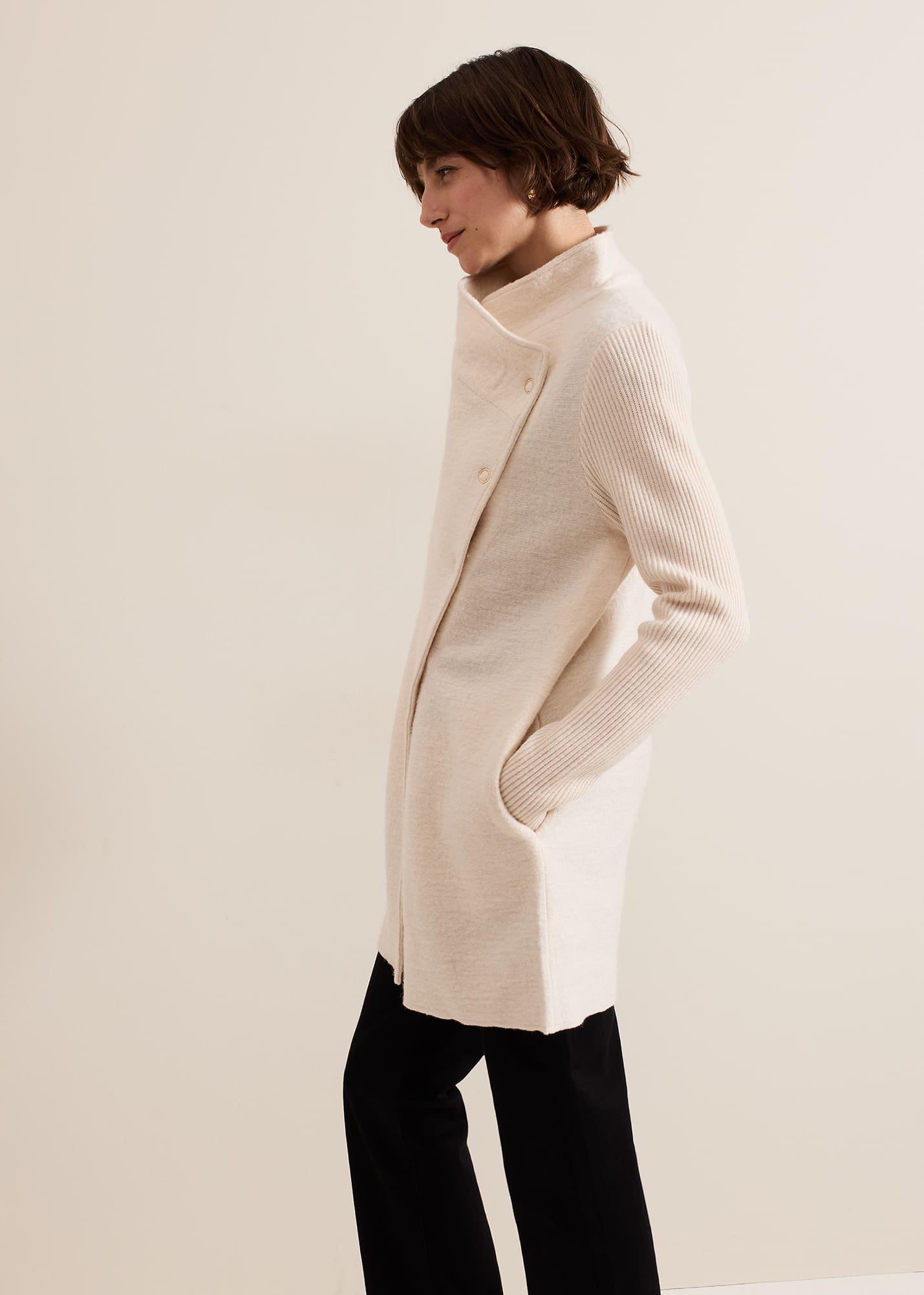 ${product-id}-Lea Popper Knit Coat-Winter White-${view-type}